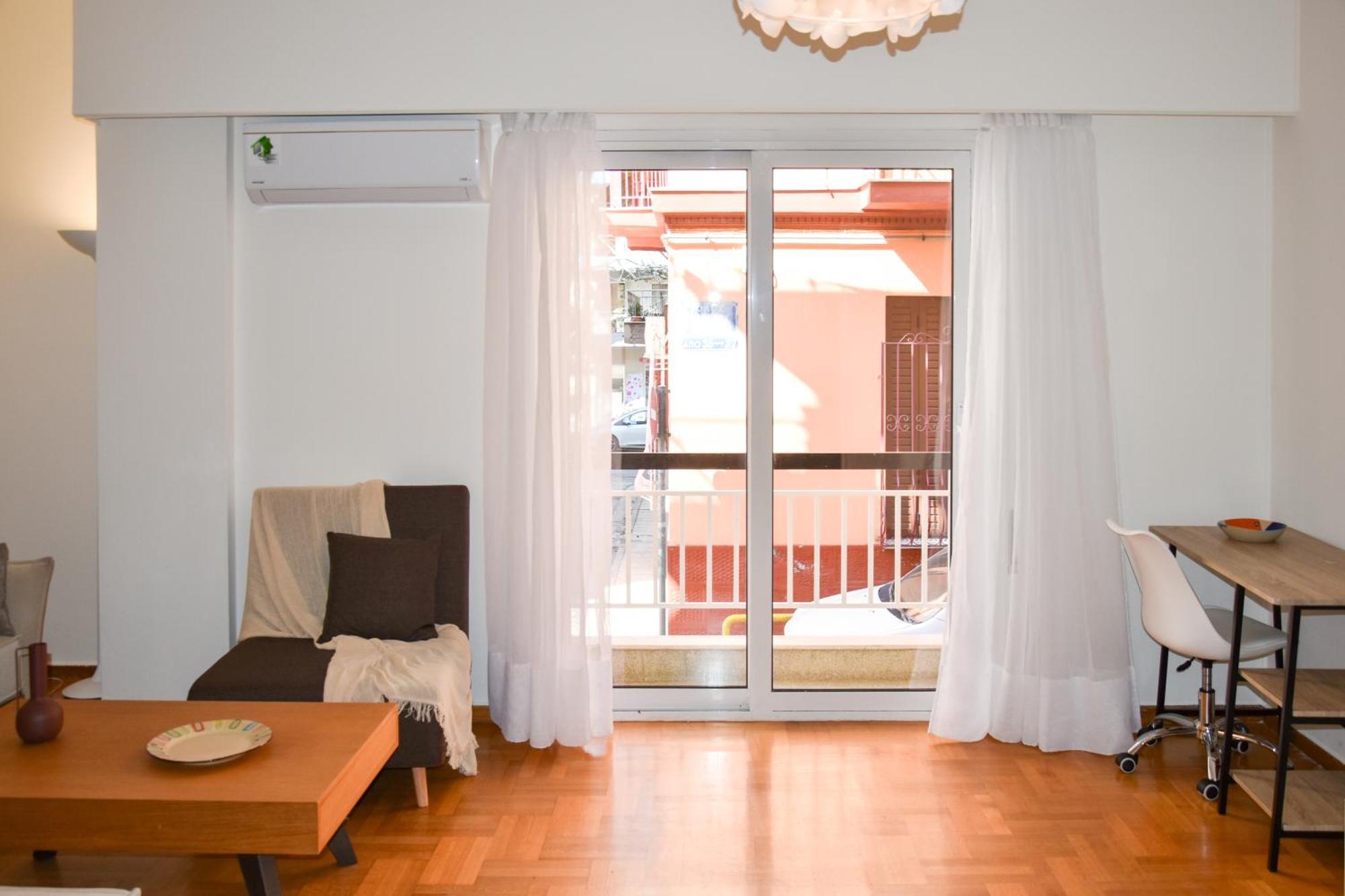 Spacious Modern Apartment In Pagkrati Афіни Екстер'єр фото