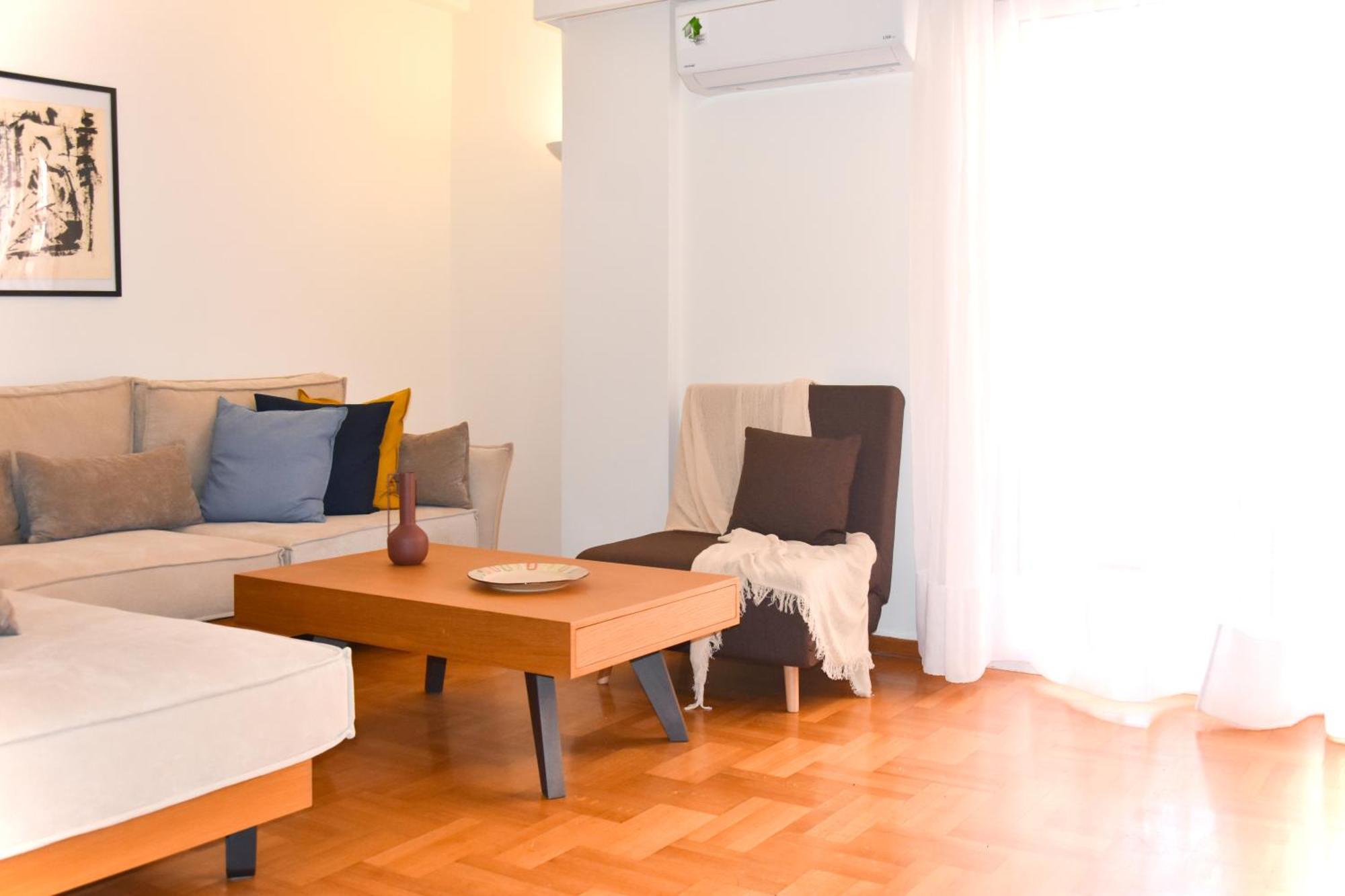 Spacious Modern Apartment In Pagkrati Афіни Екстер'єр фото